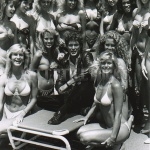 David Hasselhoff with the Ladies