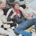 David Hasselhoff With Crash Dummies