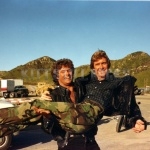 David Hasselhoff and Stunt Driver Jack Gill
