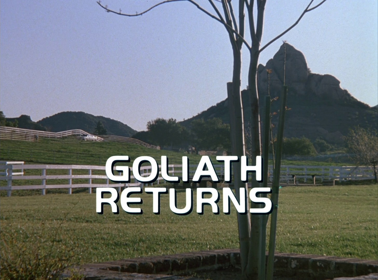 Knight Rider Season 2 - Episode 38 - Goliath Returns - Photo 1