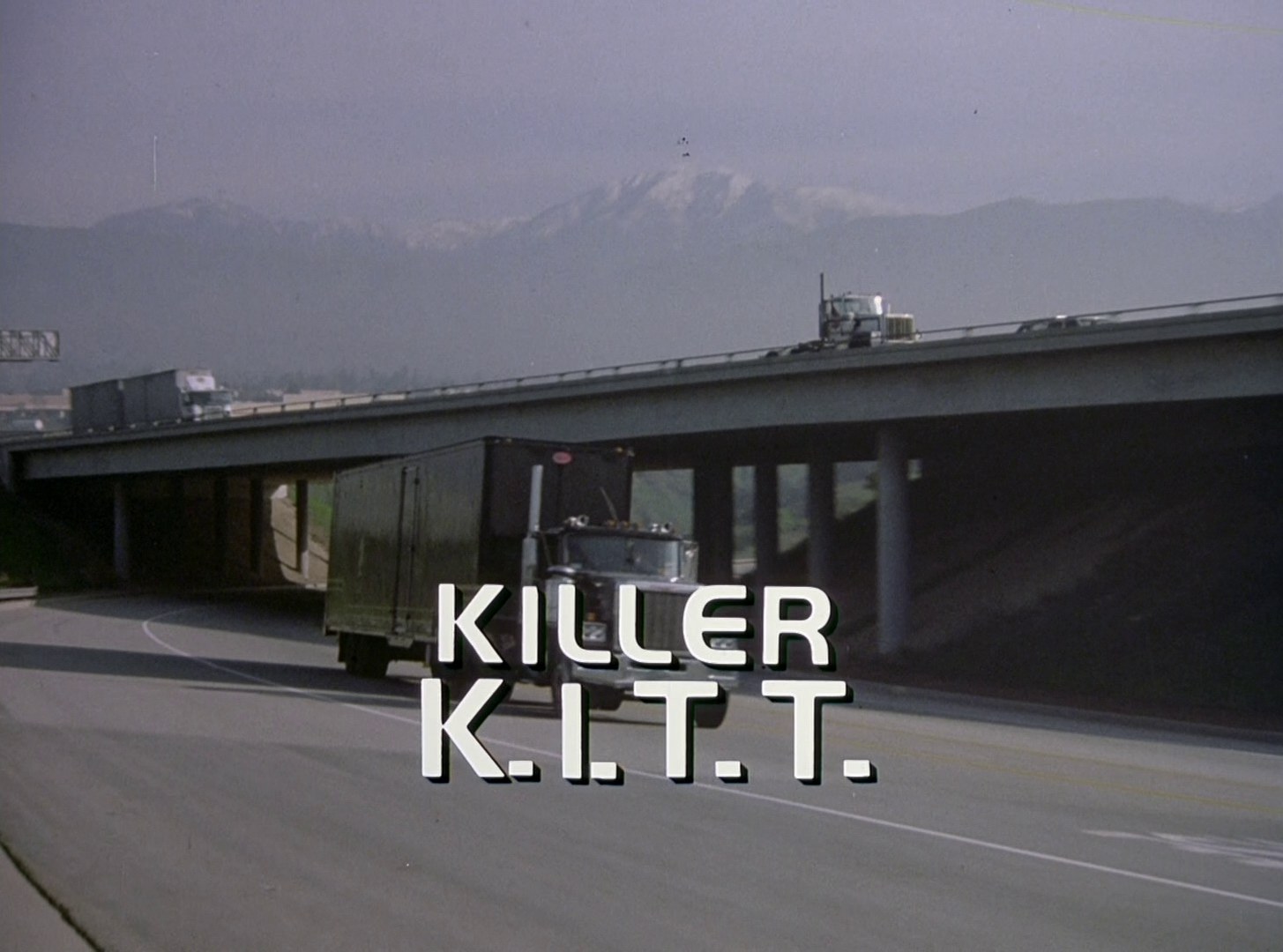 Knight Rider Season 4 - Episode 75 - Killer KITT - Photo 1