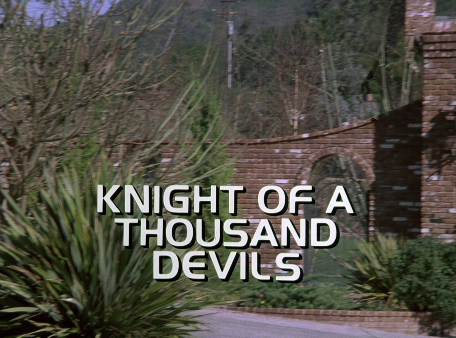 Knight Rider Season 4 - Episode 79 - Knight Of A Thousand Devils - Photo 1