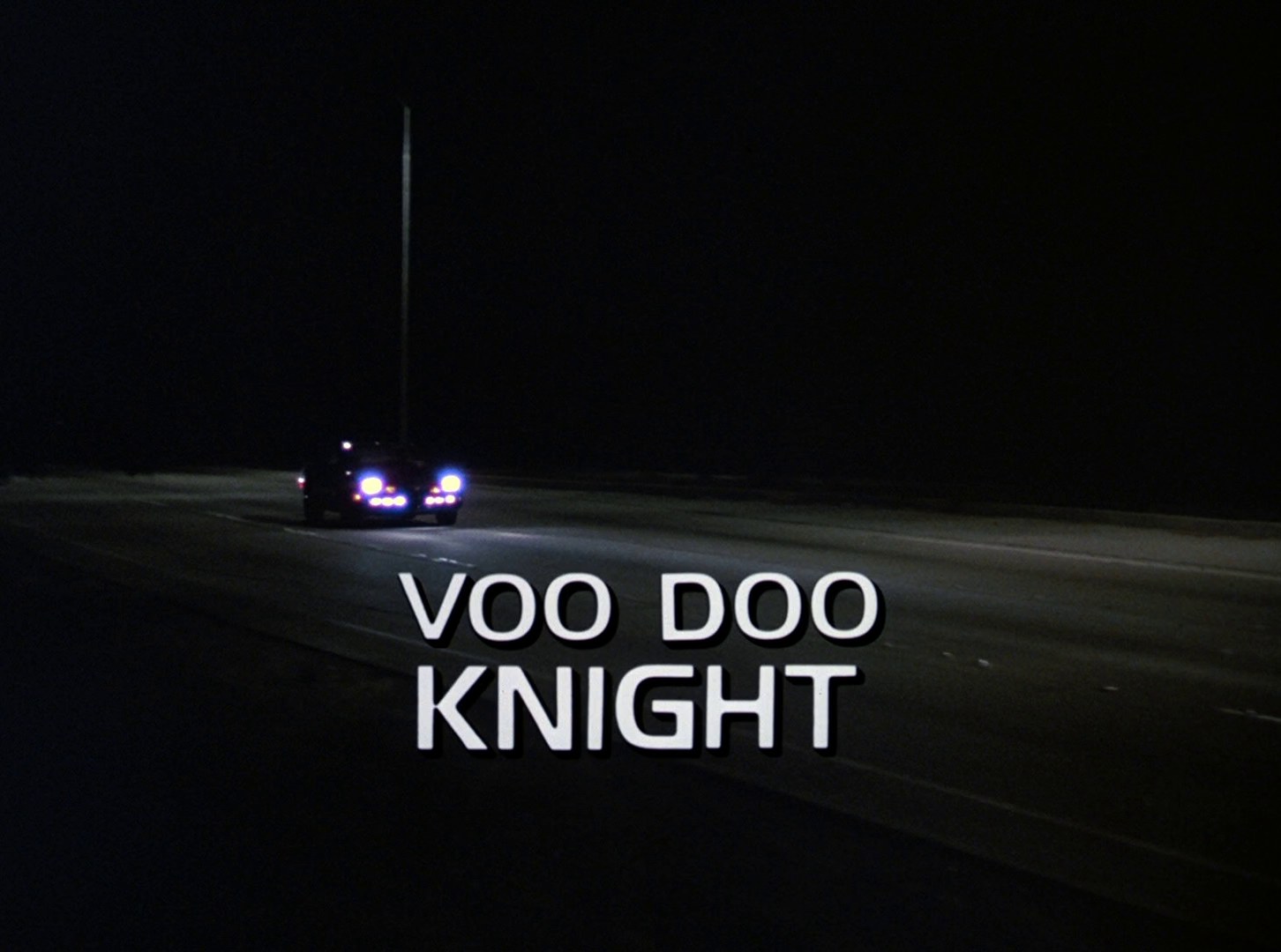 Knight Rider Season 4 - Episode 84 - Voo Doo Knight - Photo 1