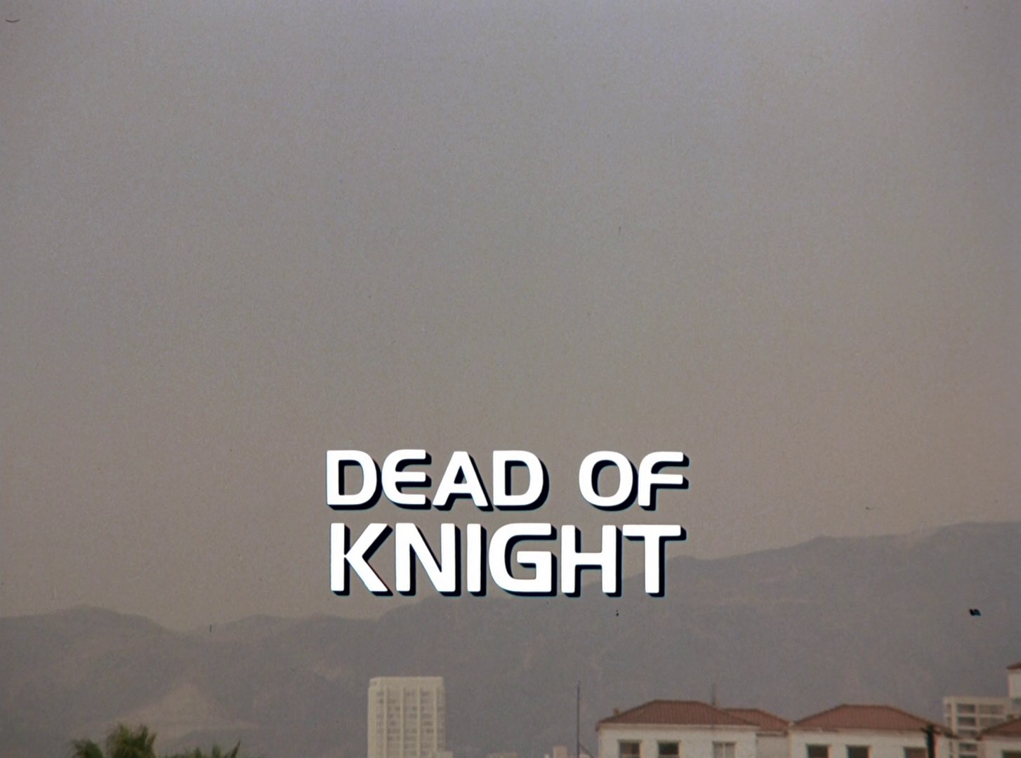 Knight Rider Season 3 - Episode 50 - Dead Of Knight - Photo 1