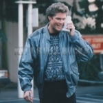 David Hasselhoff Talking On One Of The First Mobile Phones.