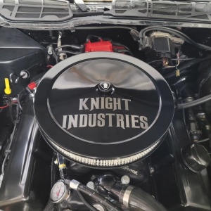 Knight Industries Laser Etched Air Cleaner Lid & Bolt Cap